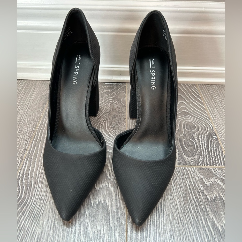 Black Heels - Size 7